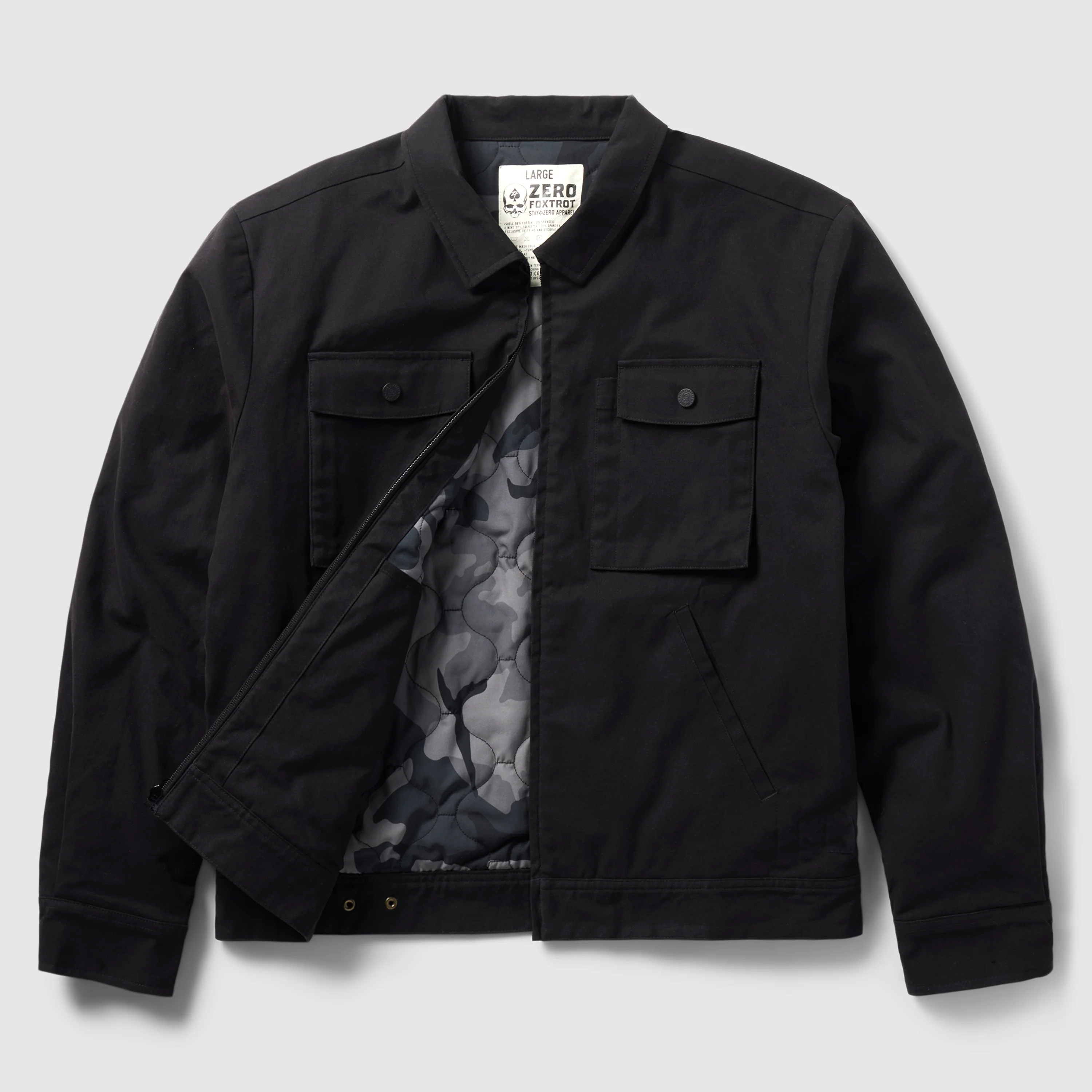 Insulated Canvas Trucker Jacket (Outlet) - Image 12