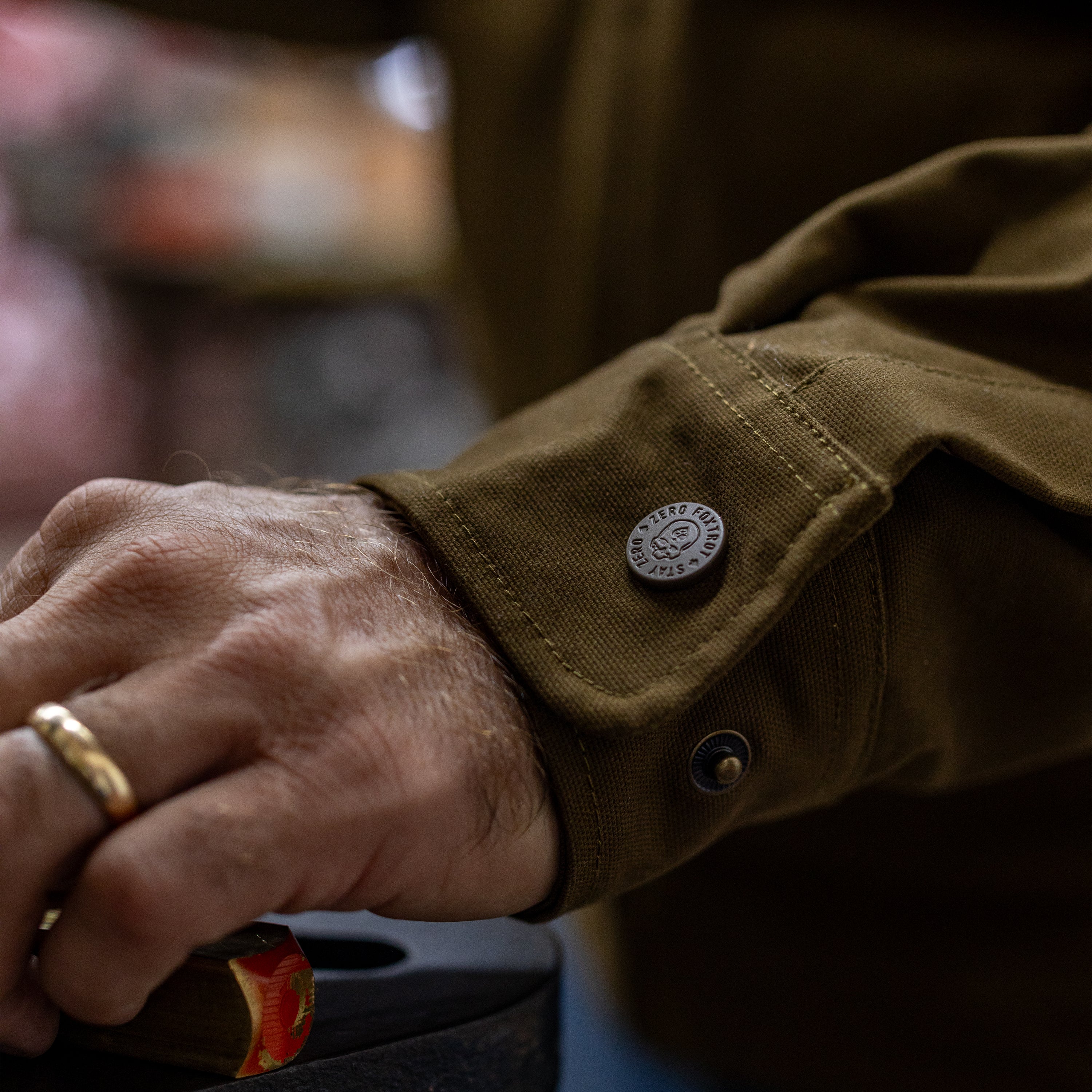 Insulated Canvas Trucker Jacket (Outlet) - Image 6