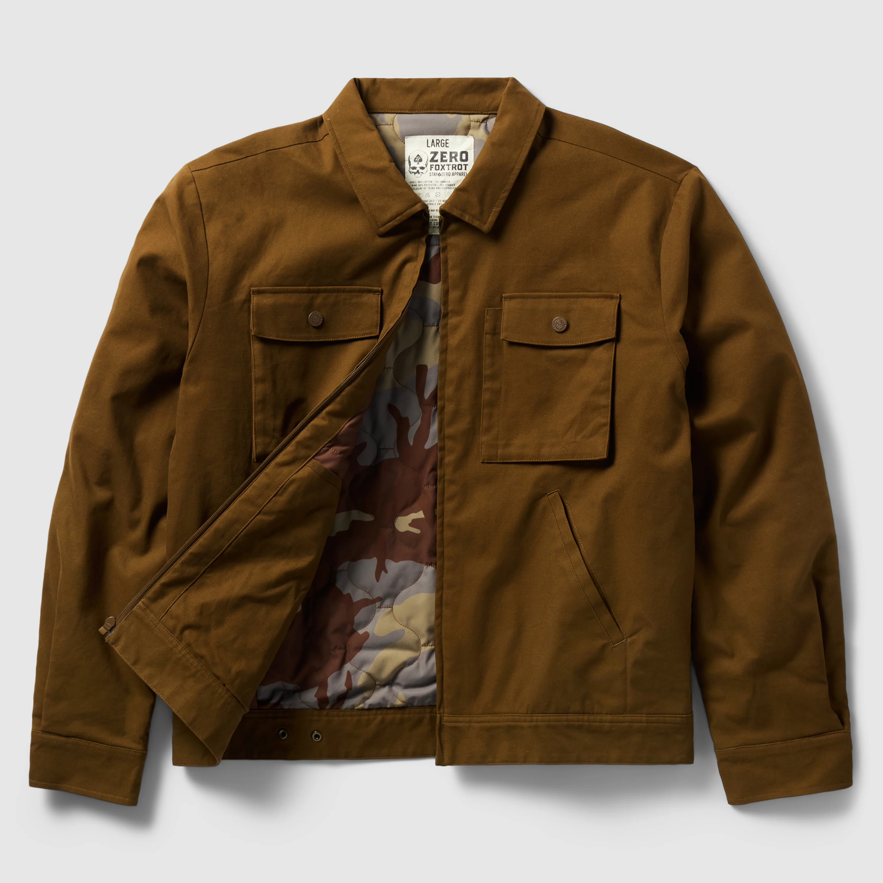 Insulated Canvas Trucker Jacket (Outlet) - Image 7