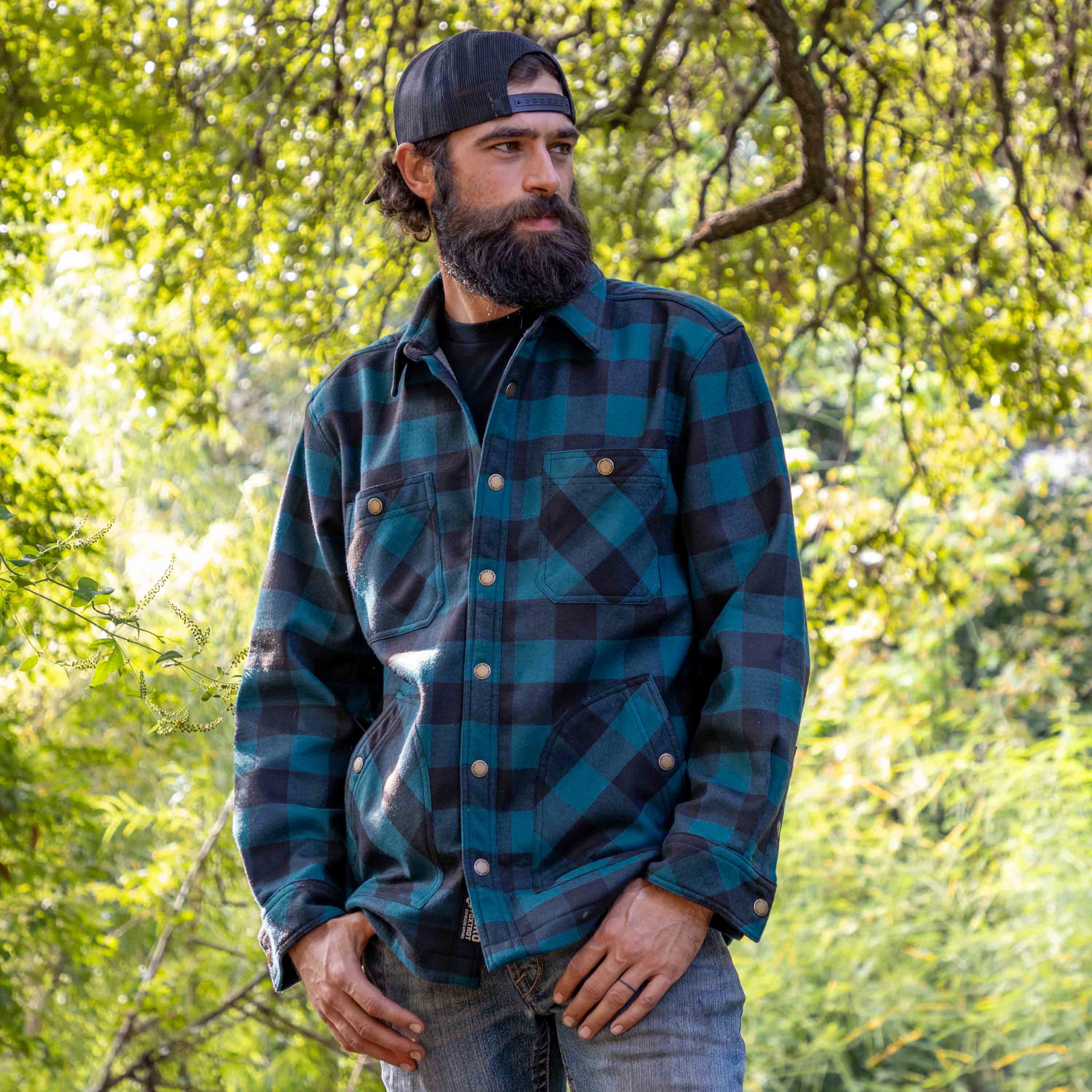 Zero Flannel Shacket (Outlet) - Image 4