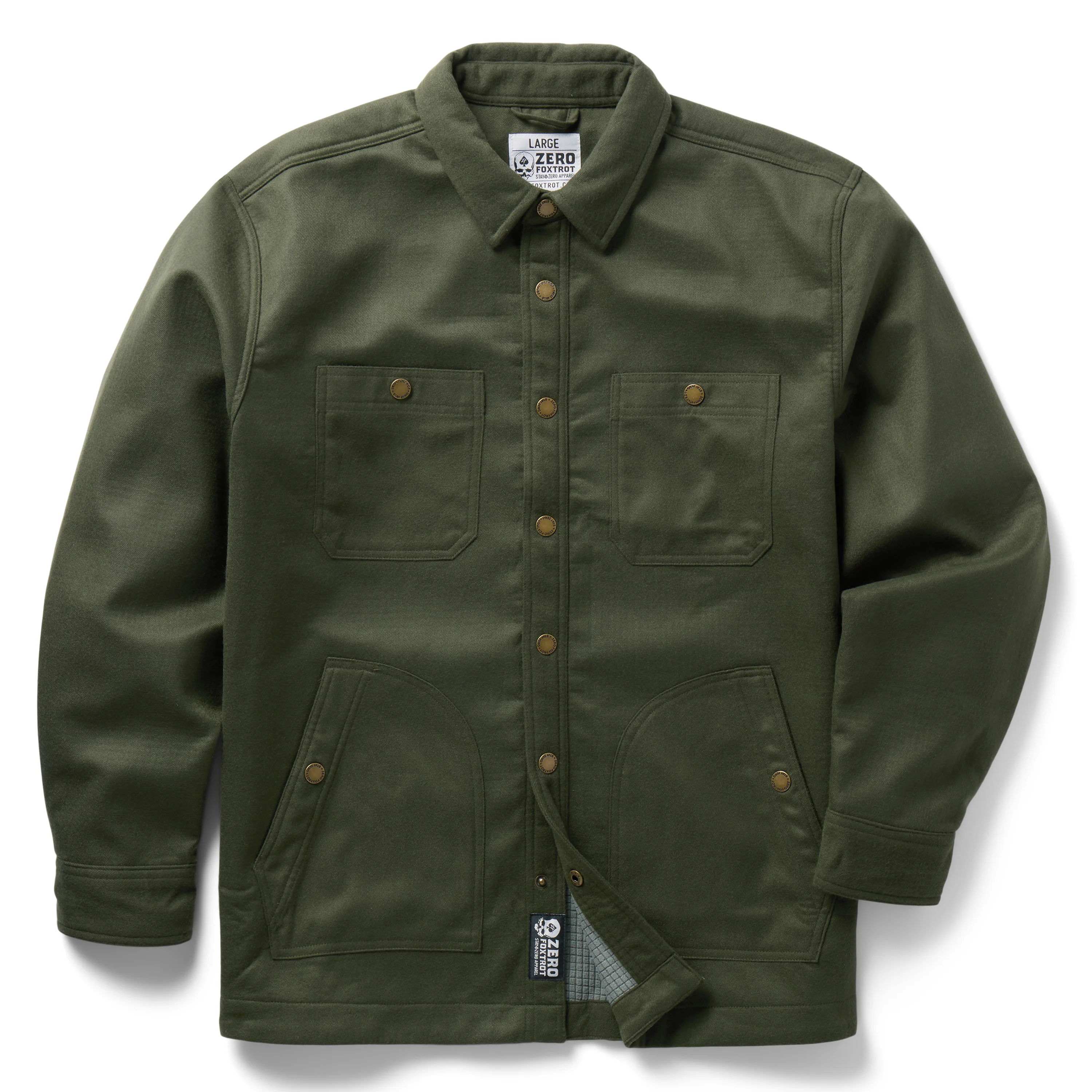 Zero Flannel Shacket (Outlet) - Image 5