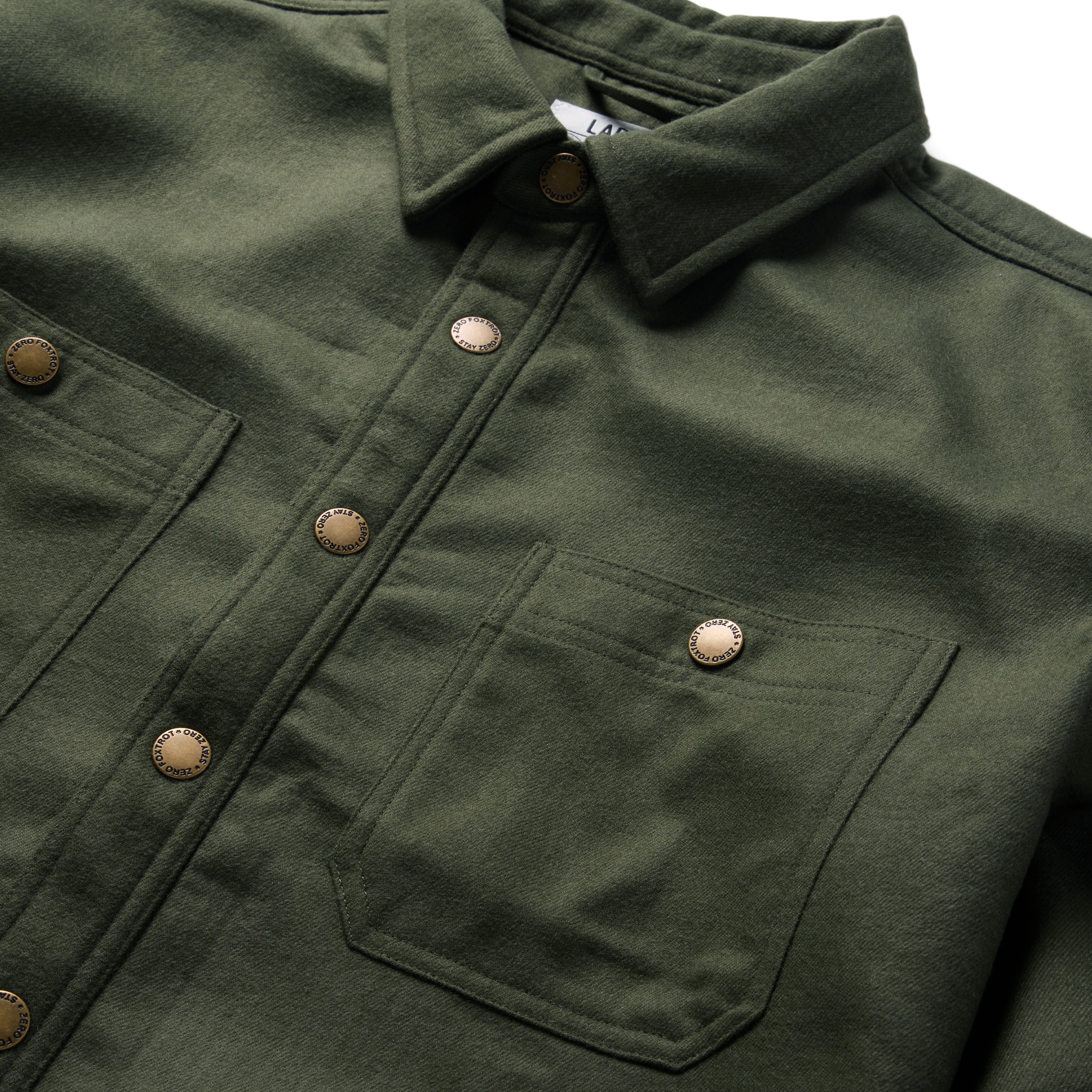 Zero Flannel Shacket (Outlet) - Image 6
