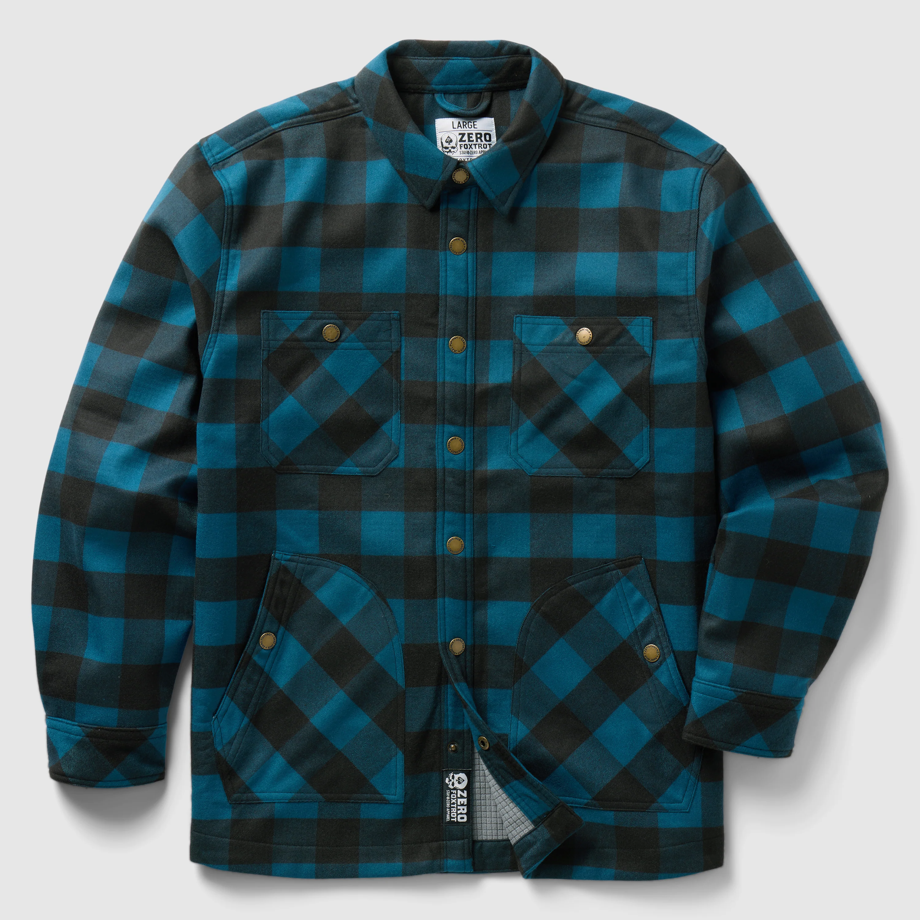 Zero Flannel Shacket (Outlet) - Image 8